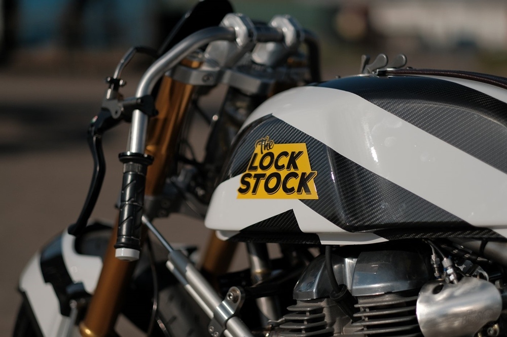 Old Empire Motorcycles: Royal Enfield LockStock - драгстер на базе Continental GT